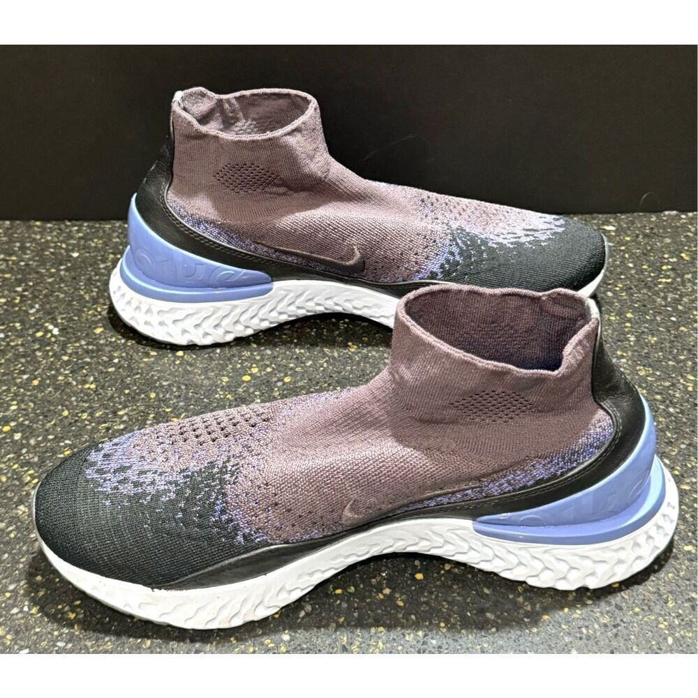 Nike Rise React Flyknit. Thunder Gray/Sapphire. M… - image 6